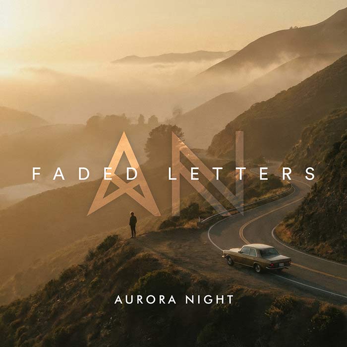 Aurora Night - Faded Letters