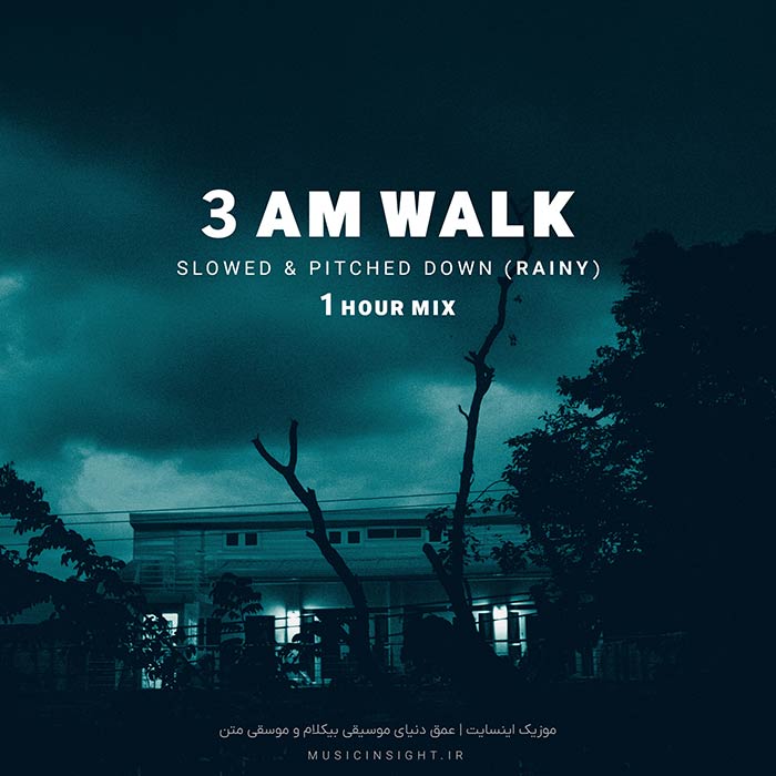 3 AM WALK - 1 Hour Mix - Slowed & Pitched Down (Rainy)